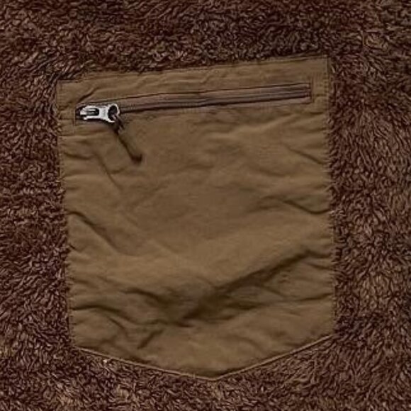 Women Brown Fleece Crewneck - Picture 4 of 4